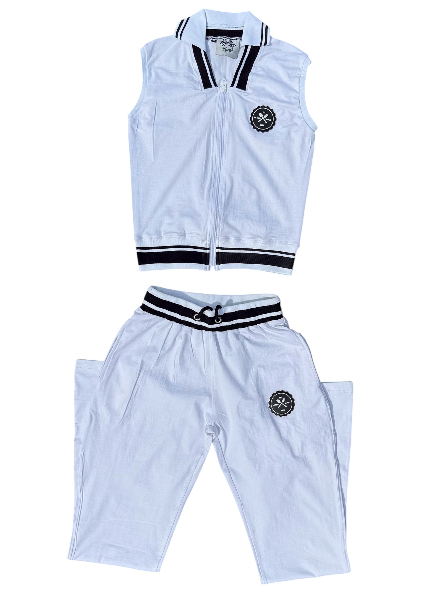 AGNP SHORT SLEEVE LONG PANTS GOLF SET
