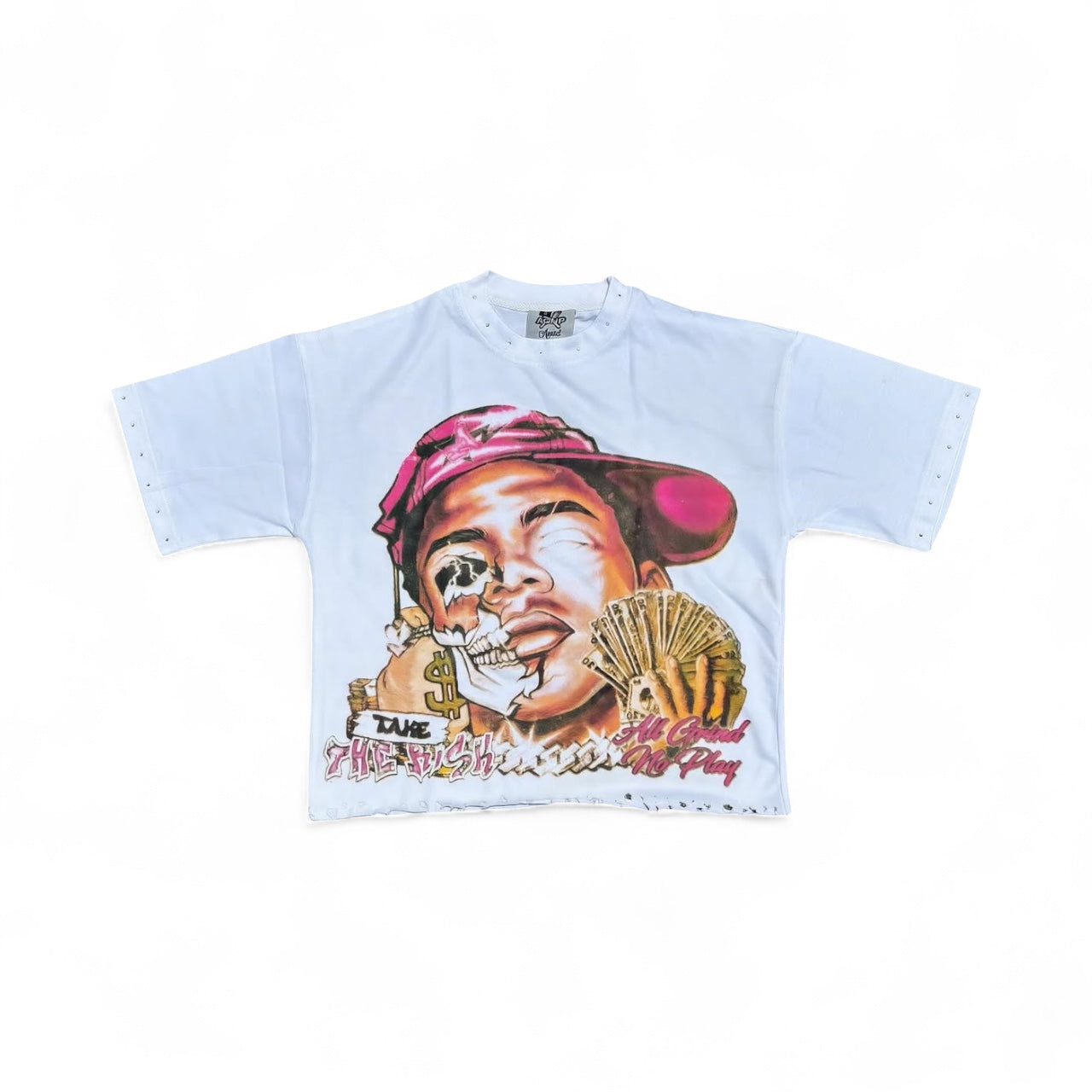 TAKE THE RISK CROP TEE